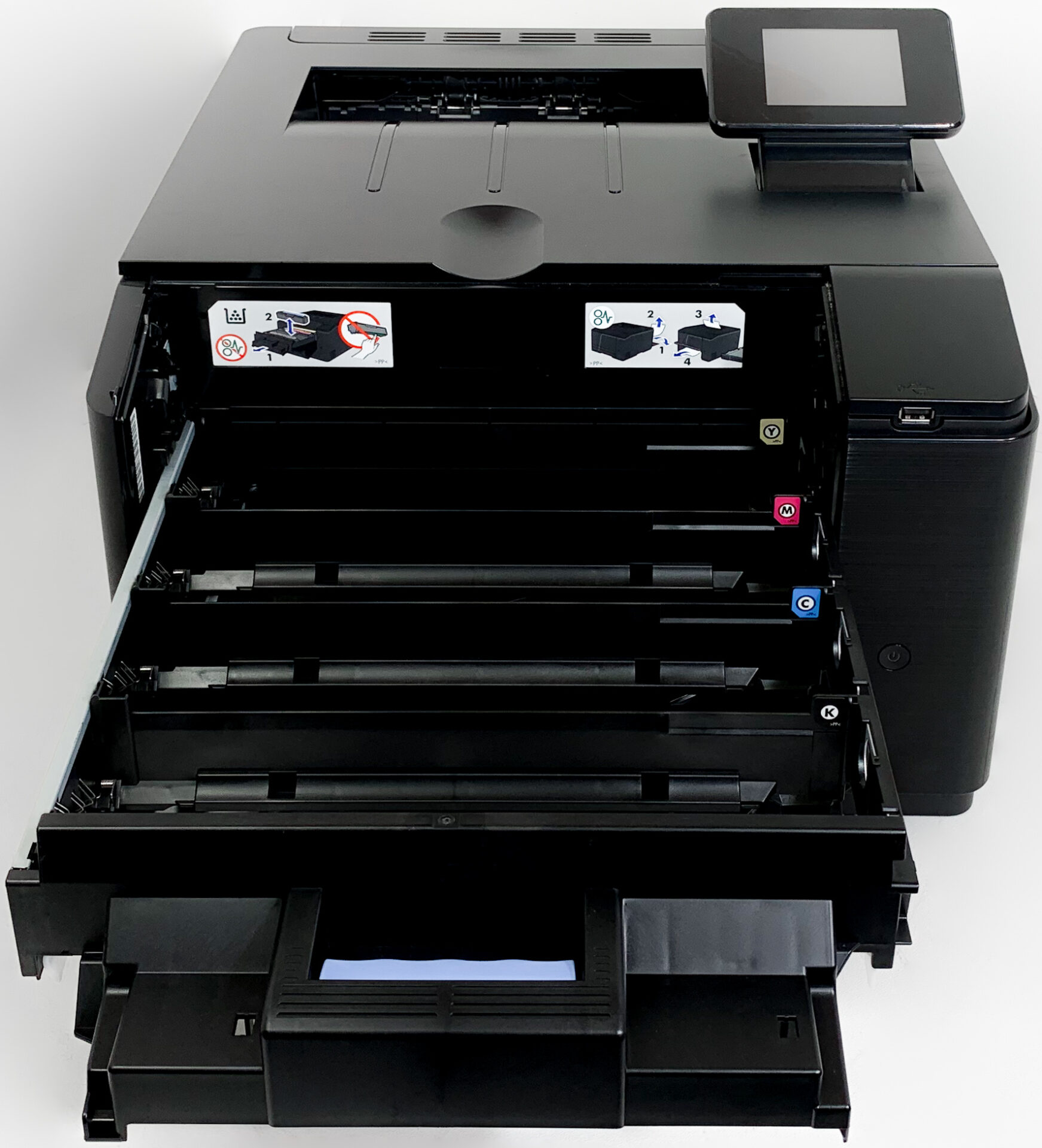 HP LaserJet Pro M251NW Wireless Color Printer CF147A - White Spider